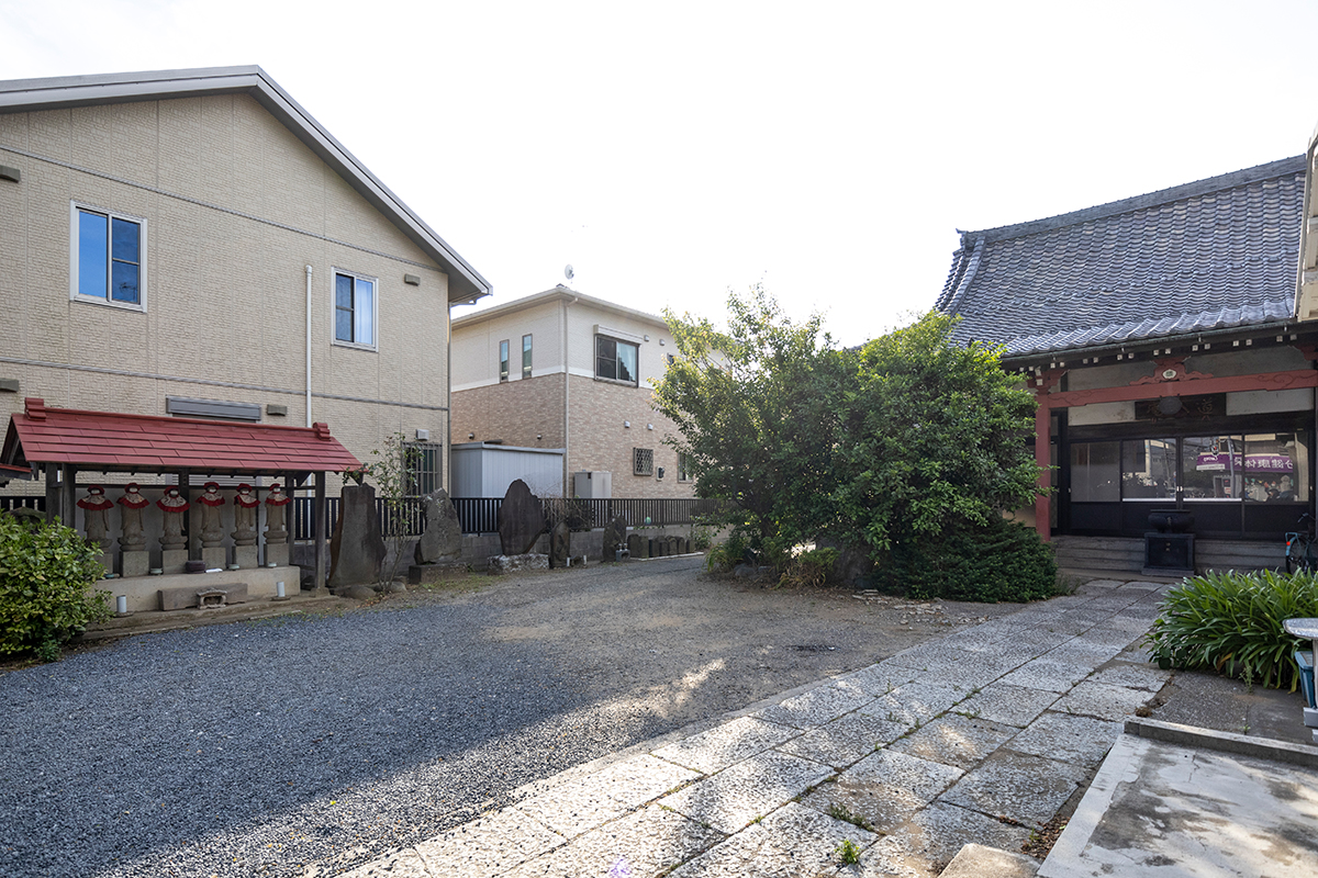 道入庵と前原共同墓地-船橋探訪