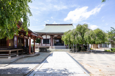 東栄寺霊園の撮影取材